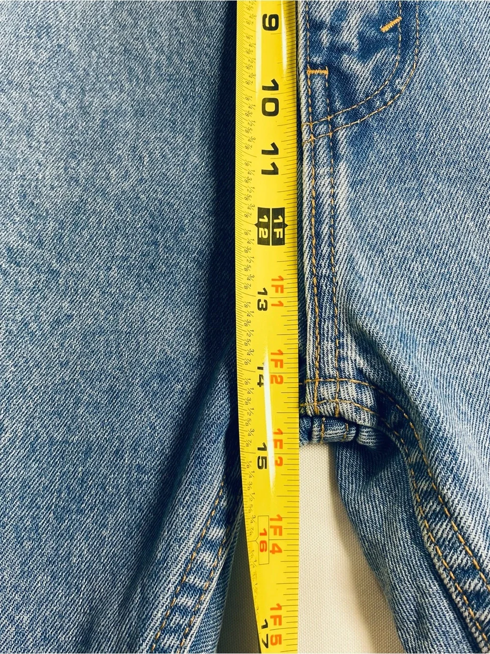 Levi’s 505 Regular Fit Jeans Mens 44x30 Medium Wash Blue 100% Cotton NWT